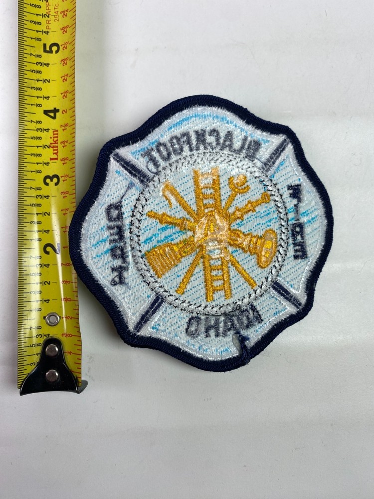 Blackfoot Fire Idaho ID Patch E3