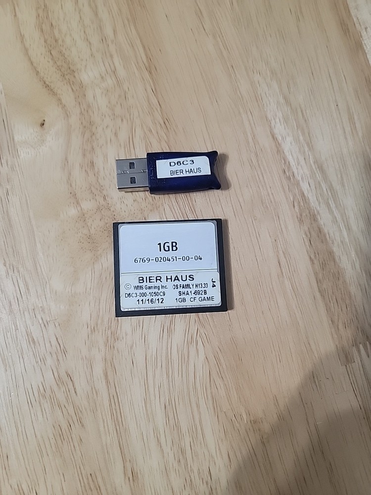 WMS WILLIAMS  BB2 SLOT  SOFTWARE SET - BIER HAUS