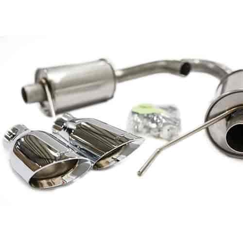 Roush Performance 421837 Axle-Back Exhaust with Dual Round Tips