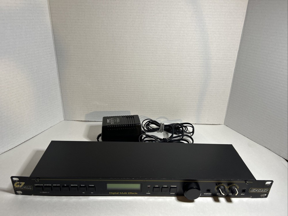 Vintage DOD G7 Guitar FX Processor Preamp Digital Multi Effect Display AA57LA