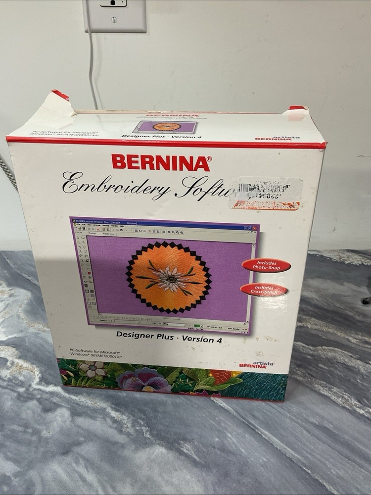 Bernina Embroidery Software CD And Manuals Version 4