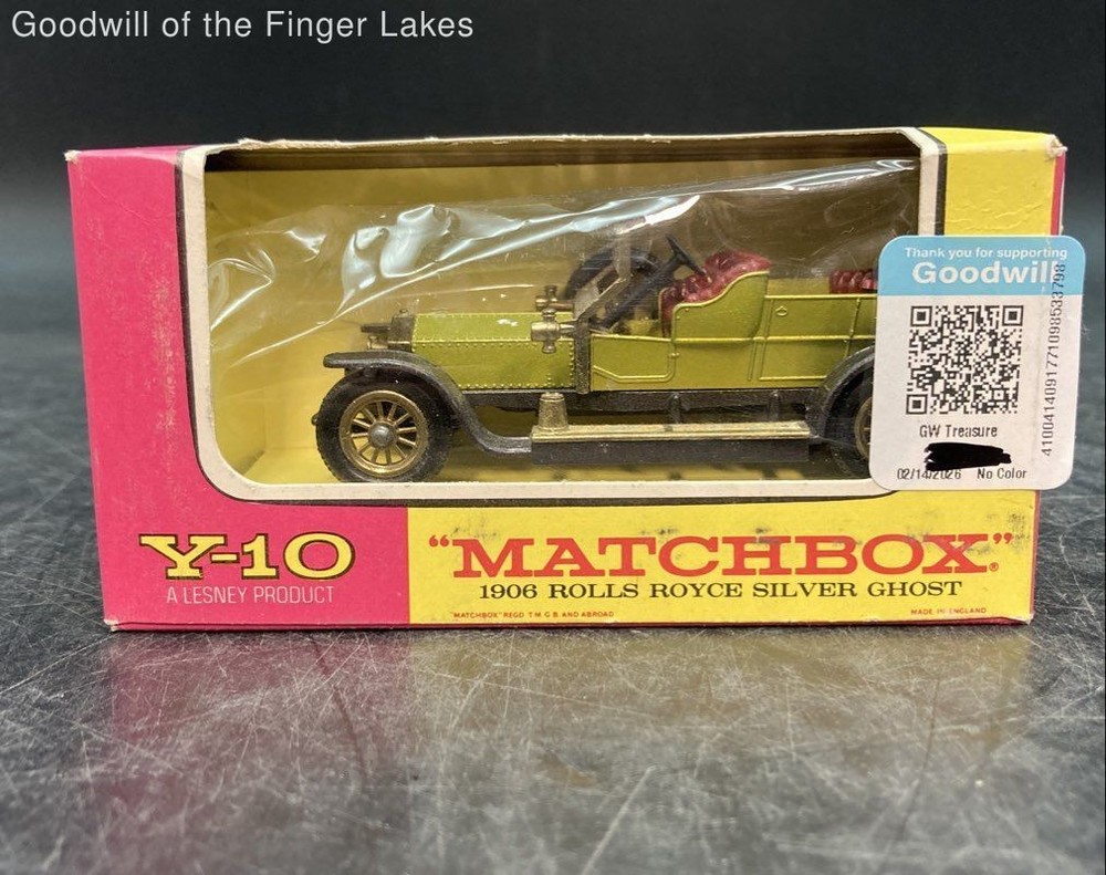 Y-10 Matchbox 1906 Rolls Royce Silver Ghost