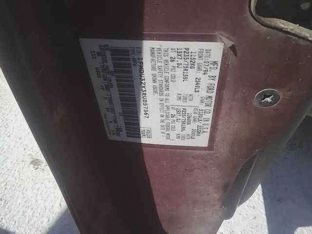 EXPLORER 1994 Fuse Box Cabin 6587