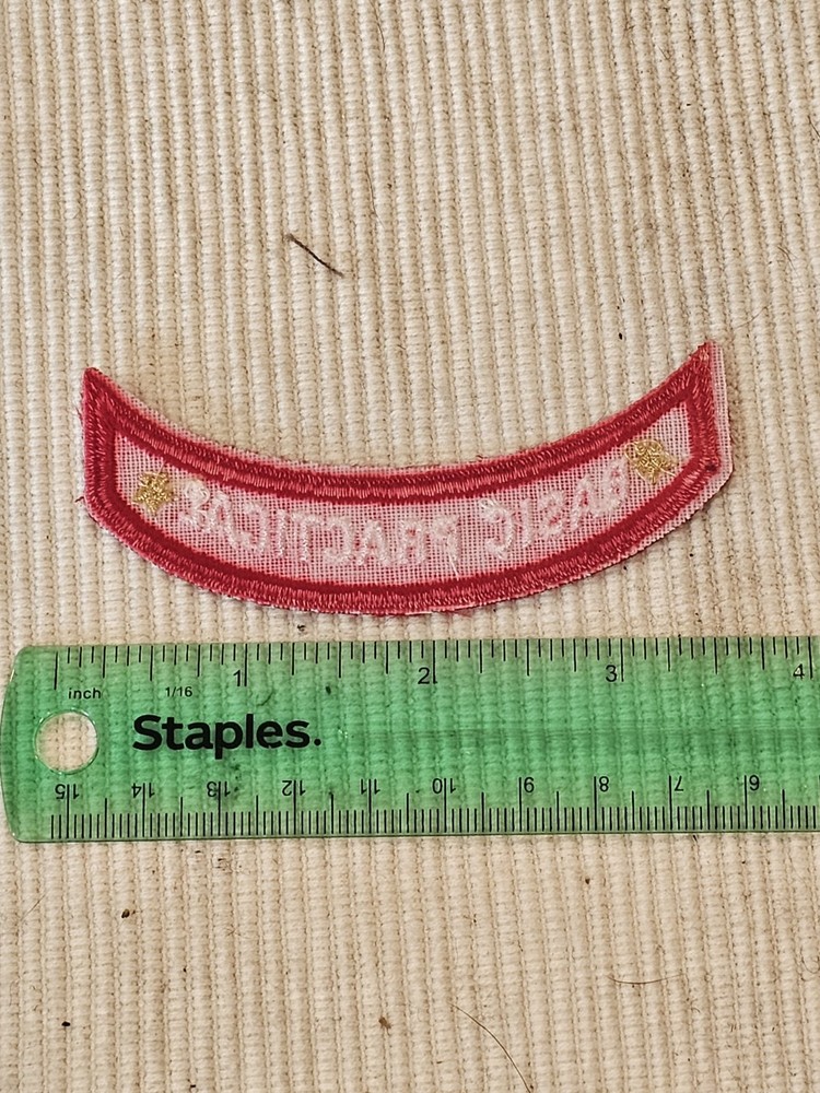 1960s 70s US Army Basic Practorial Shooting Tab Patch L@@K!!!