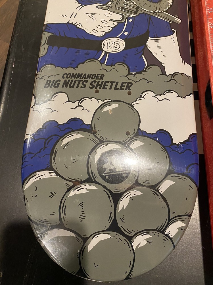 All I Need Skateboard Deck Shetler Big Nuts 8.5”