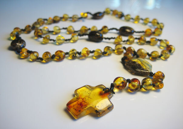 Genuine Amber prayers Catholic Rosaries Baltic amber !!!