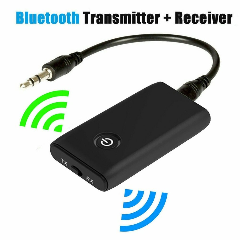 2 in 1 Wireless Bluetooth 5.0 Transmitter Receiver 3.5mm Jack Audio AUX Adapter