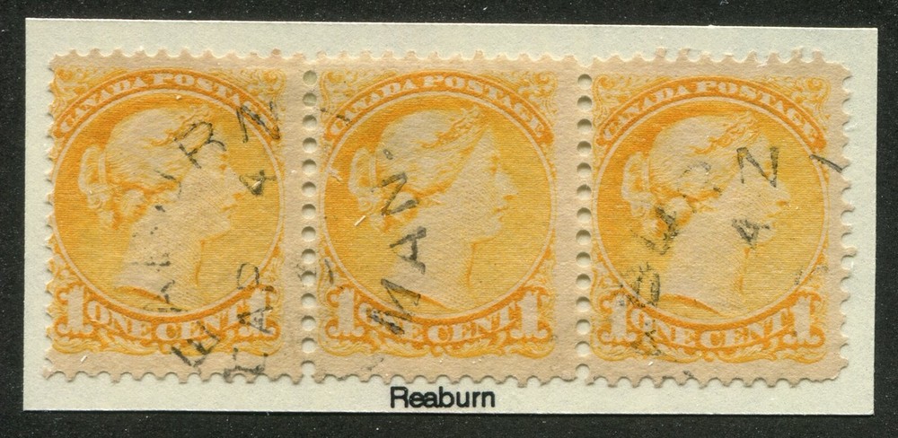 Manitoba Town Cancel "REABURN"