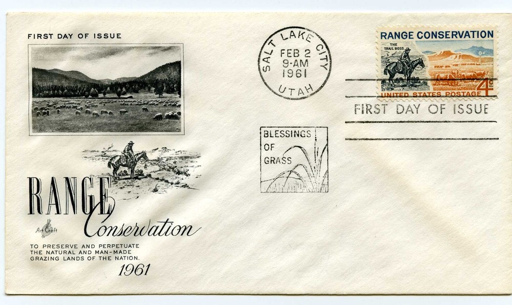 1176 Range Conservation, ArtCraft, FDC