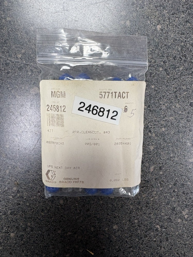 Kit, Repair Cleanout Tool #43