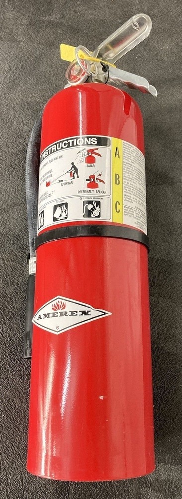 25-10lb.NICE(AMEREX) ABC Refurbished Fire Extinguishers 2026 Certification Tags