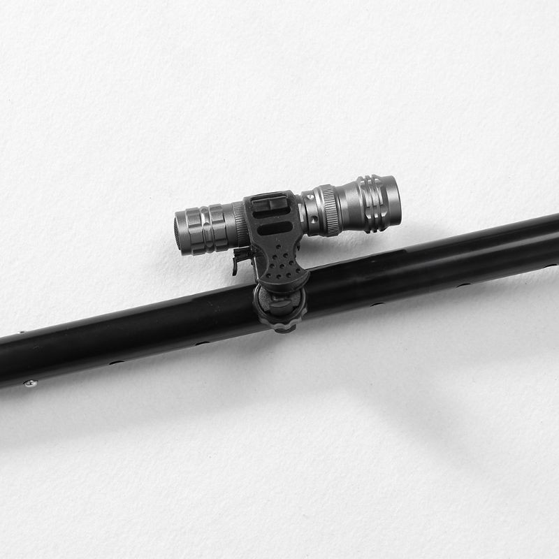 Adjustable Metal Detector Flashlight Holder PIN Pointer Holder 360° Rotation