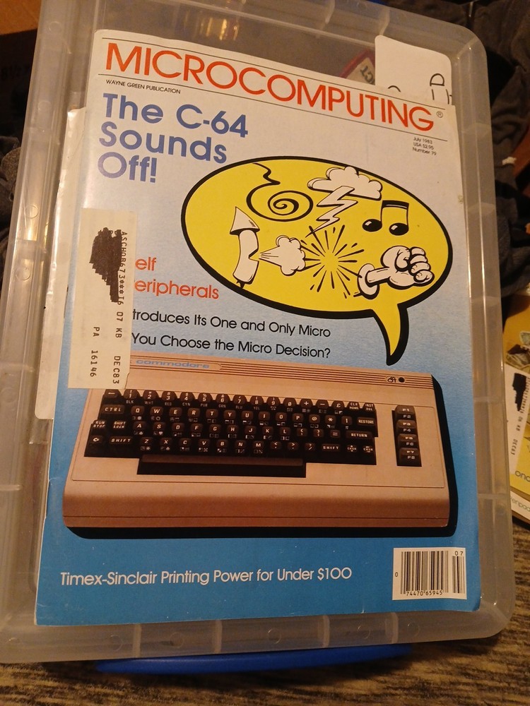 Microcomputing Magazine - July 1983, The C64 Sounds Off