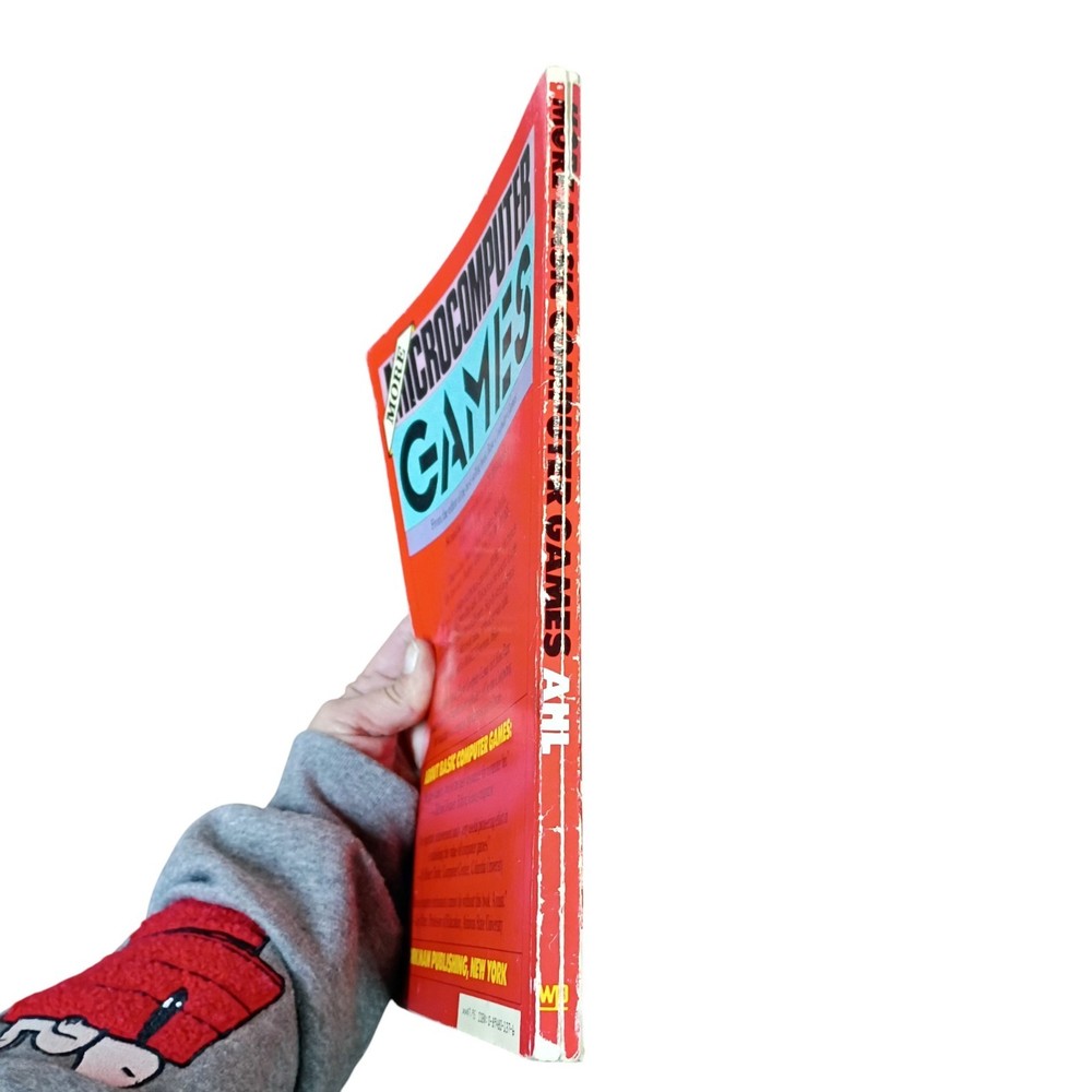 Rare Vtg 1979 More Basic Computer Games Book Ahl PC Programming Coding Arcarde