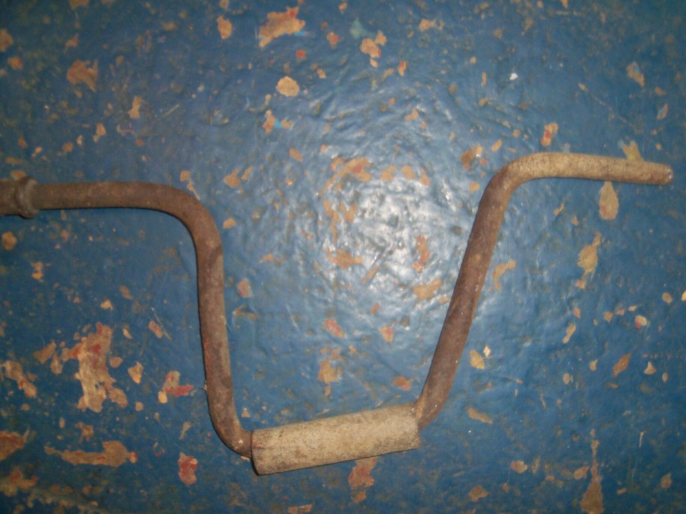 Vintage Mining Auger, Original, 62" in Length