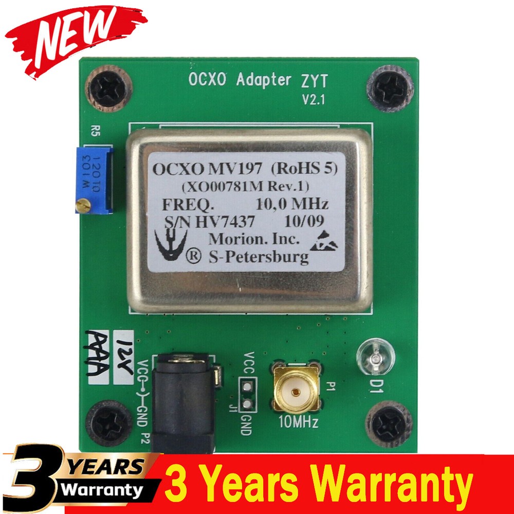 MV197 10MHz OCXO Adapter Frequency Standard Frequency Reference Low Phase Noise