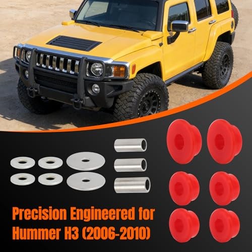 Front Differential Mount Bushing Kit Polyurethane (3-Position) for Hummer H3 –