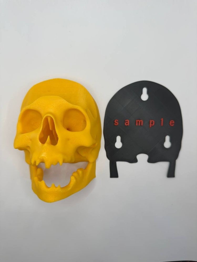 Skull PS5 Controller Wall Mount Holder Stand Gaming Decor Headset Hook