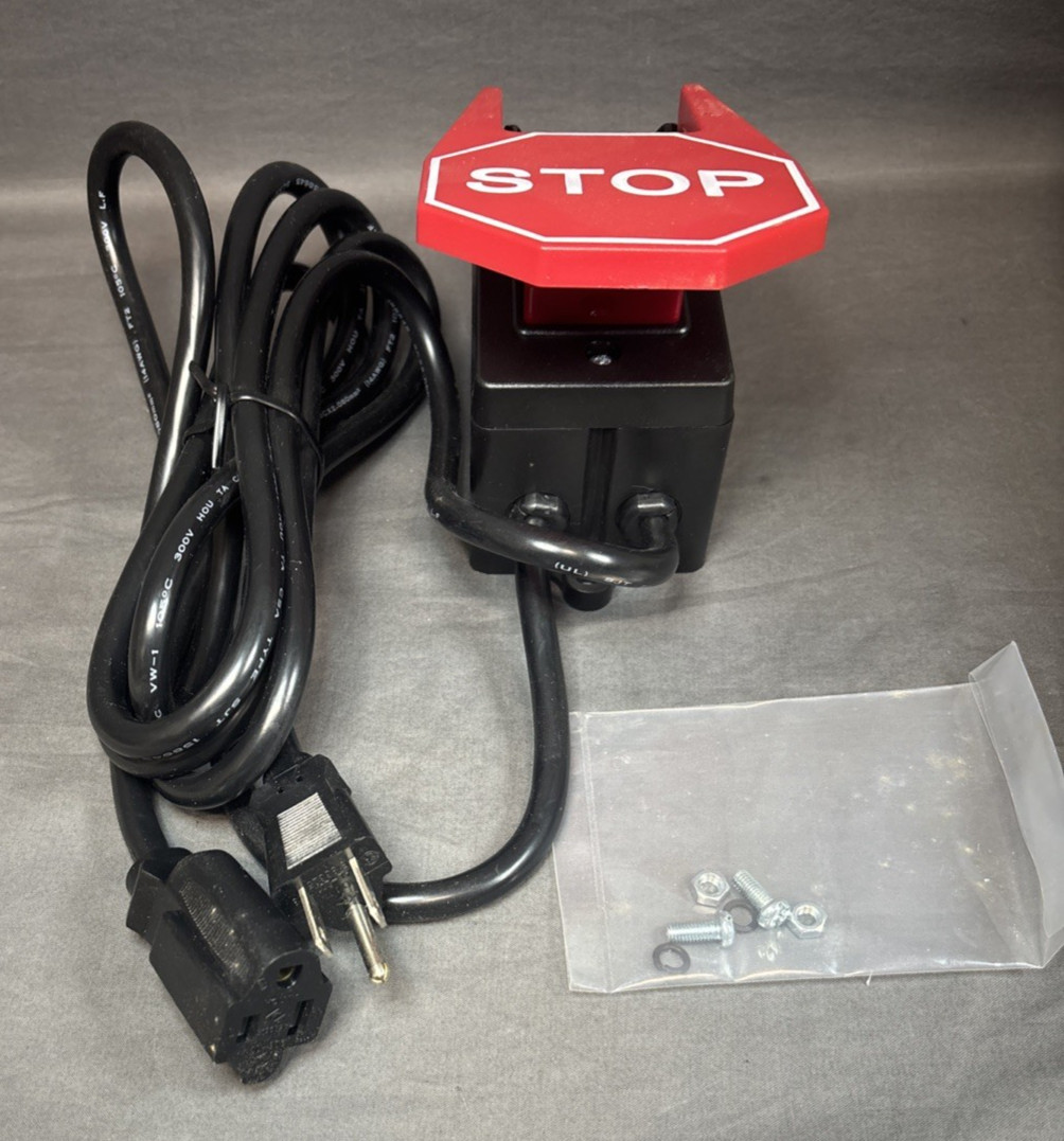 Rockler Safety Power Tool Switch - NOS - Saw Kill Switch