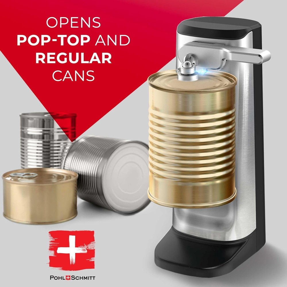 Electric Can Opener with Knife Sharpener