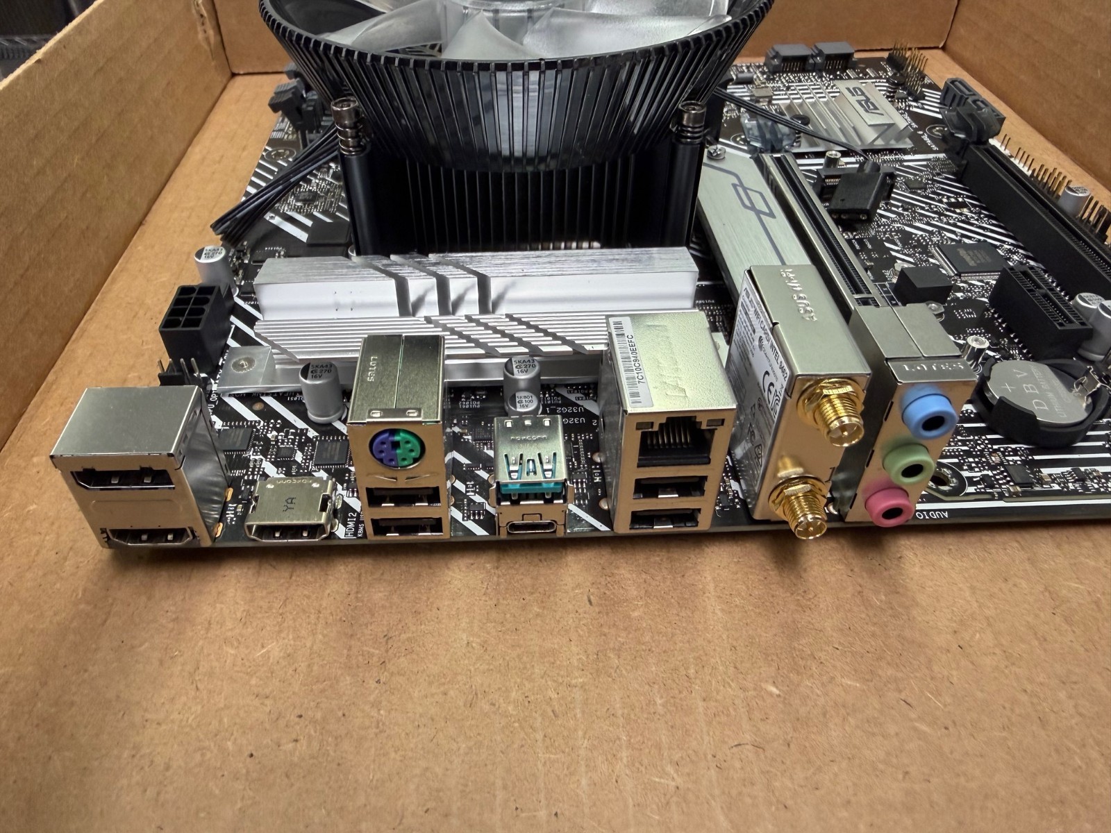 ASUS PRIME B560M-A AC MicroATX LGA1200 DDR4 Motherboard Intel HDMI M.2.