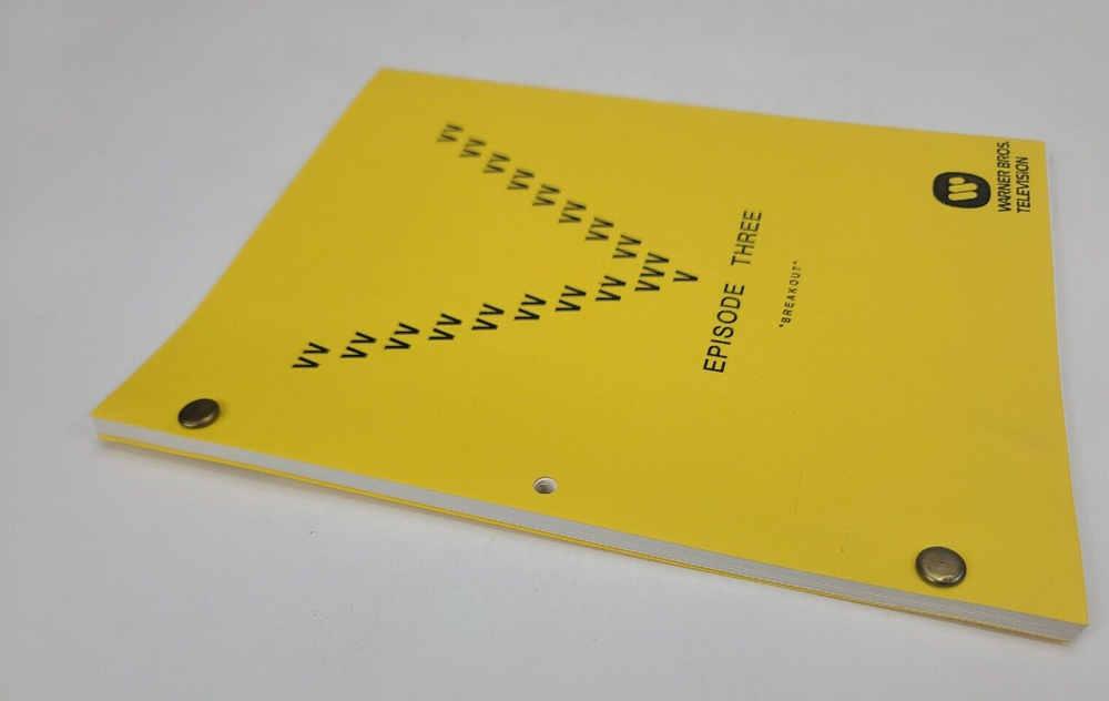 V / David Braff 1984 TV Script, Michael Wright & Robert Englund "Breakout"