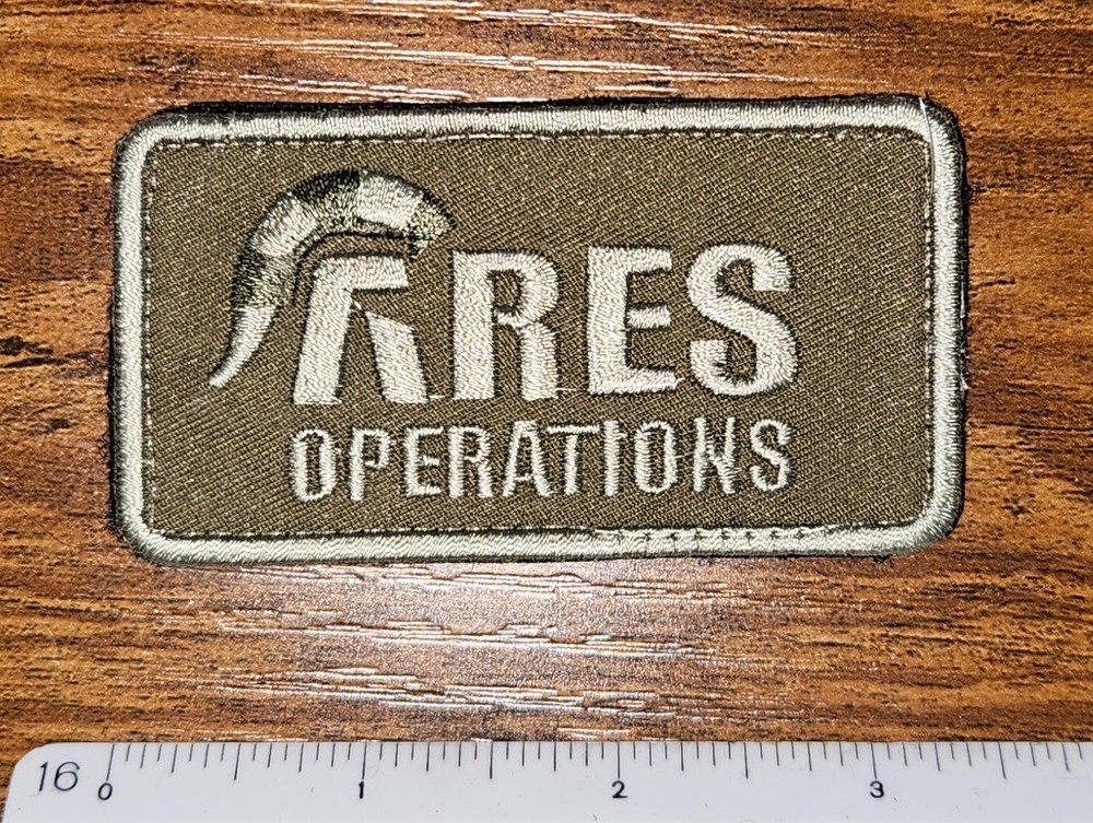 Ares Operations Velkro Back Tactical Uniform Morale Patch