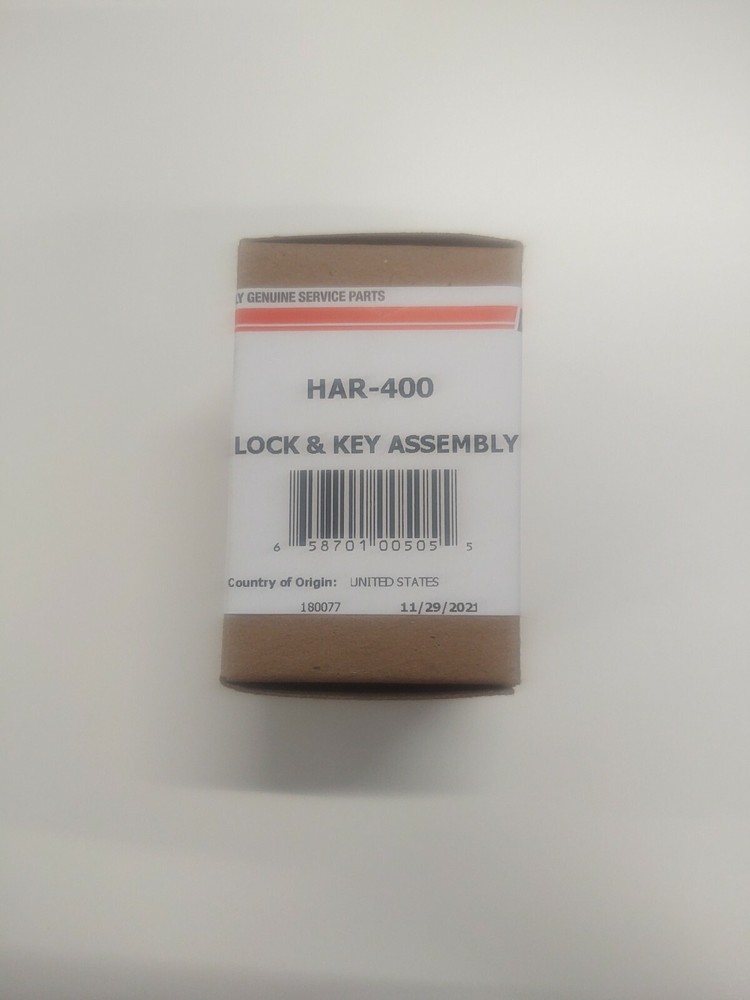 Devilbiss HAR-400 Lock and Key Assembly