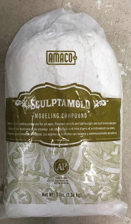 Sculptamold Modeling Compound 3 LB.      Free USA Shipping - buy more save more!