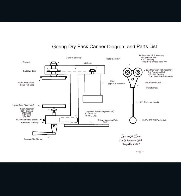 Gering & Son Dry Pack Canner