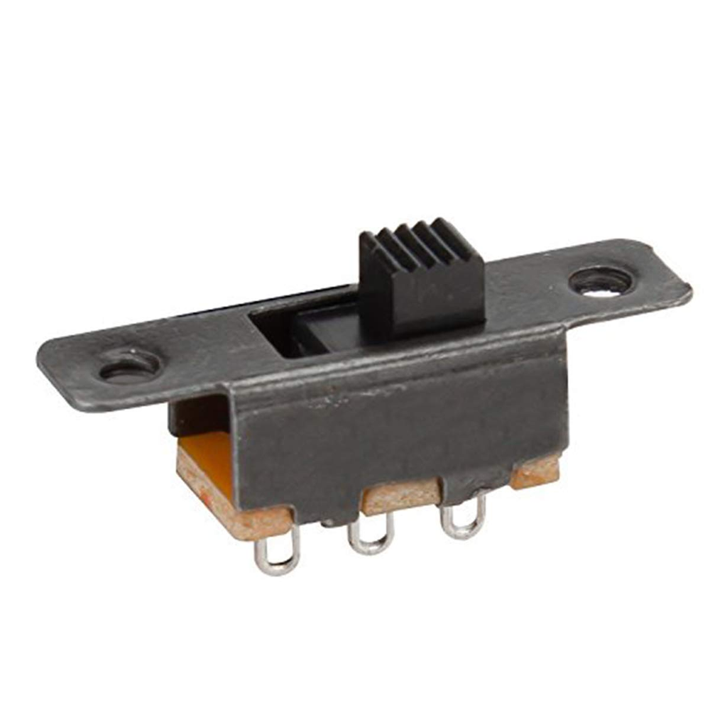 Slide Switch Panel Mount 3 Solder Lug Pin On/Off 2 Position 50Pcs
