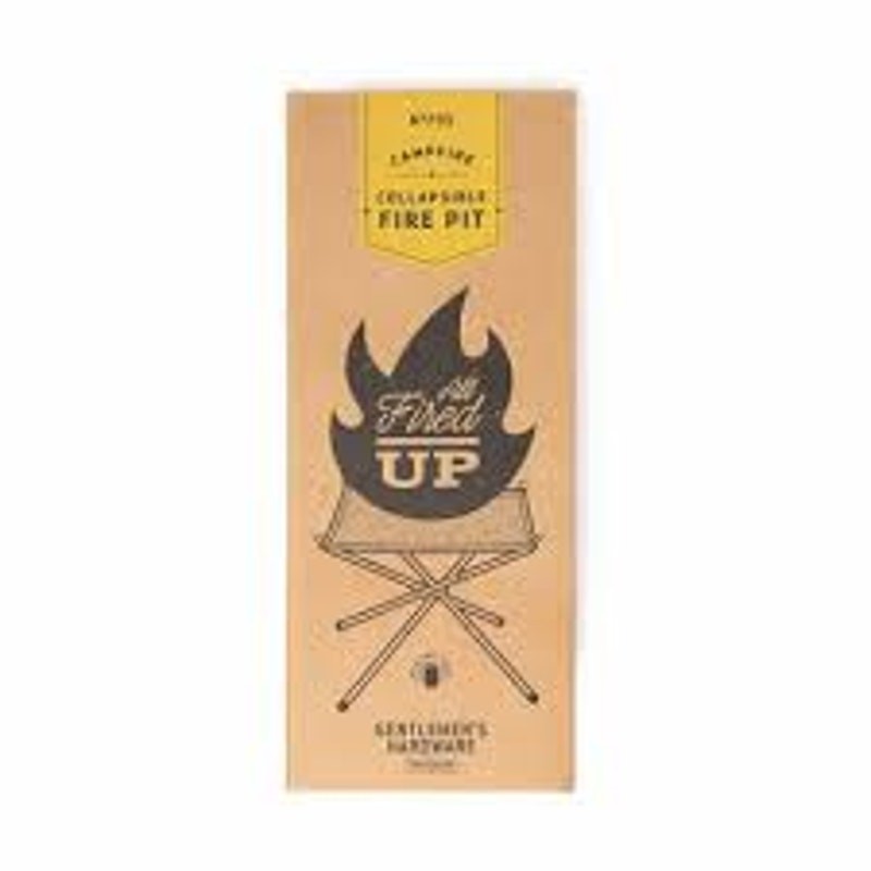 Gentlemen's Hardware All Fired Up Collapsible Fire Pit