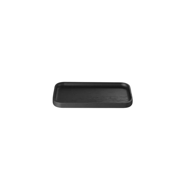 Blomus 64532 OKU Oak Rectangular Tray - Black - Small