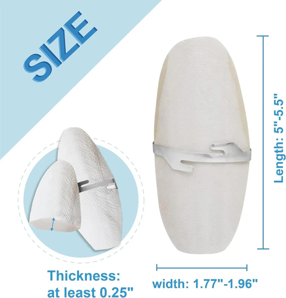 5"-5.5" Bird Cuttlebone for Parakeets, Cuddle Bone with Metal Holder, Cuttlefish