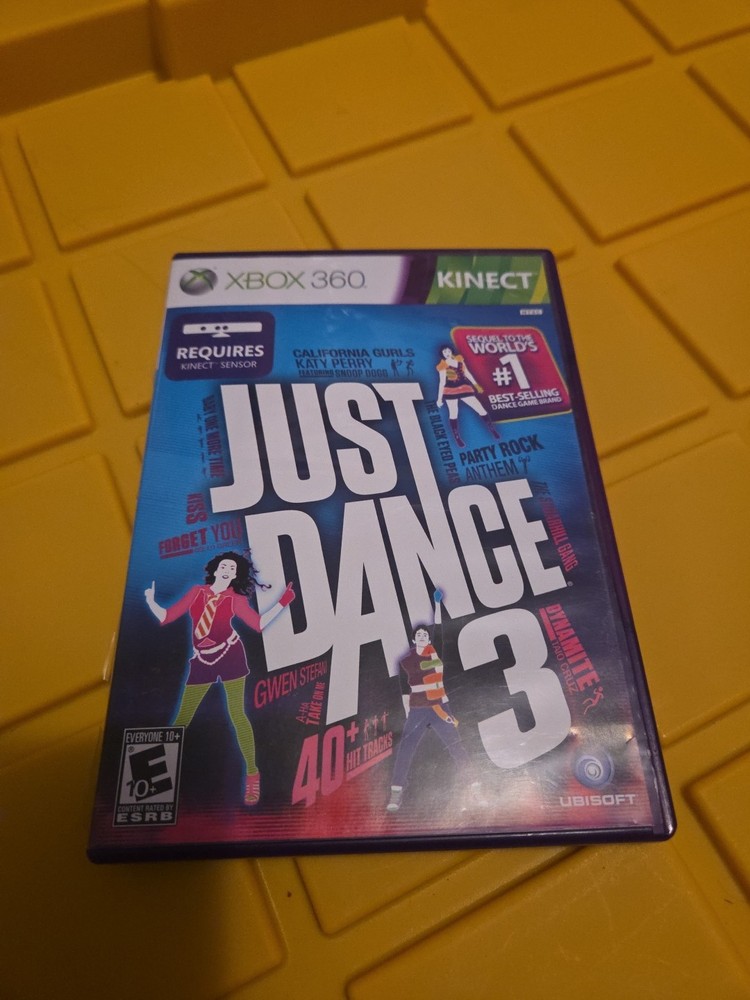 Just Dance 3 Xbox 360 Kinect Sensor Required