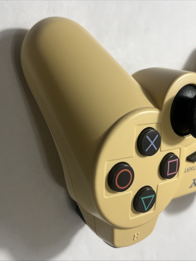 Sony PS3 Sixaxis Wireless Controller white yellowing OEM Original Tested Clean
