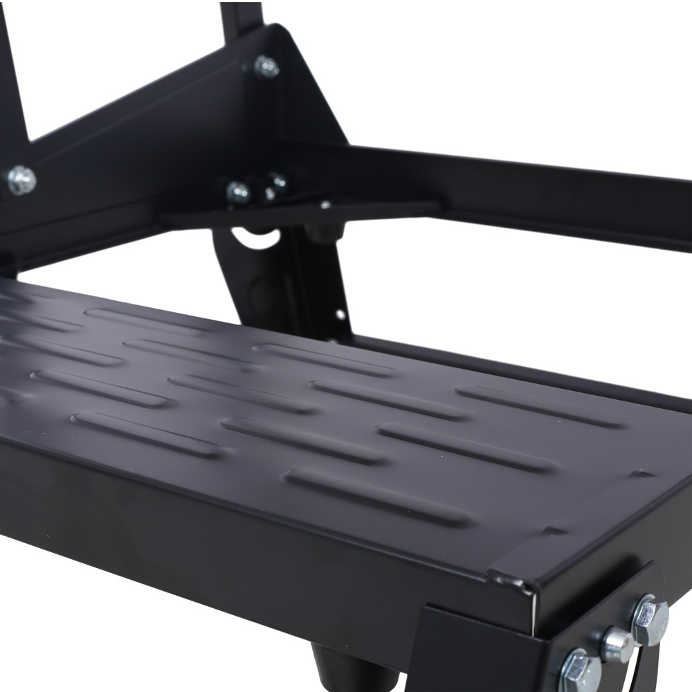 Foldable Workbench with Adjustable Jaws Vertical Clamping 4 Rotating Pins