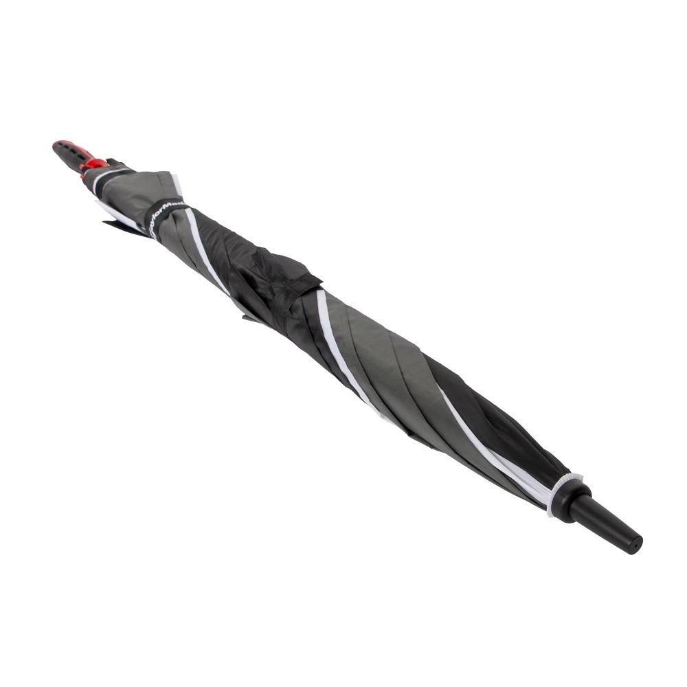 Auto Open Vented Golf Umbrella Windproof 68 Inch Large Canopy Black White
