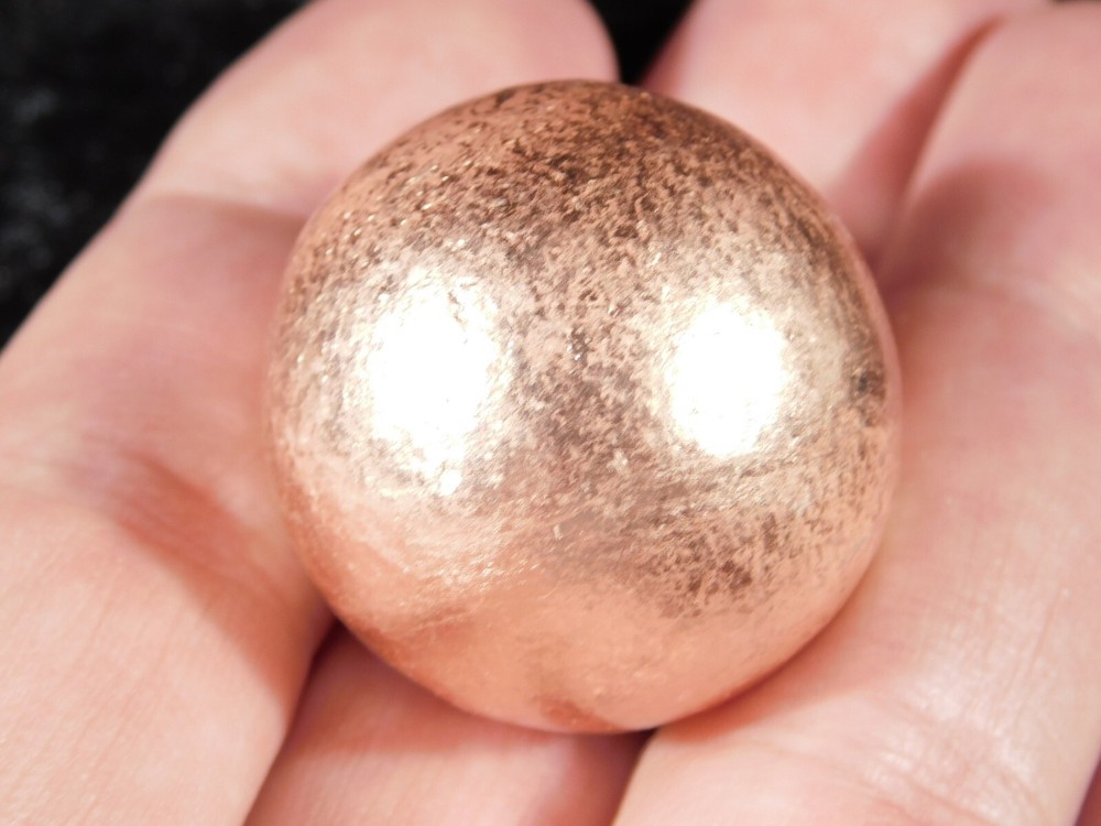Solid COPPER SPHERE From Michigan 117gr