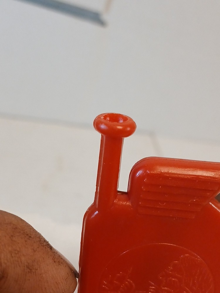 Vintage Witch Automatic Needle Threader with Instructions - Red Plastic