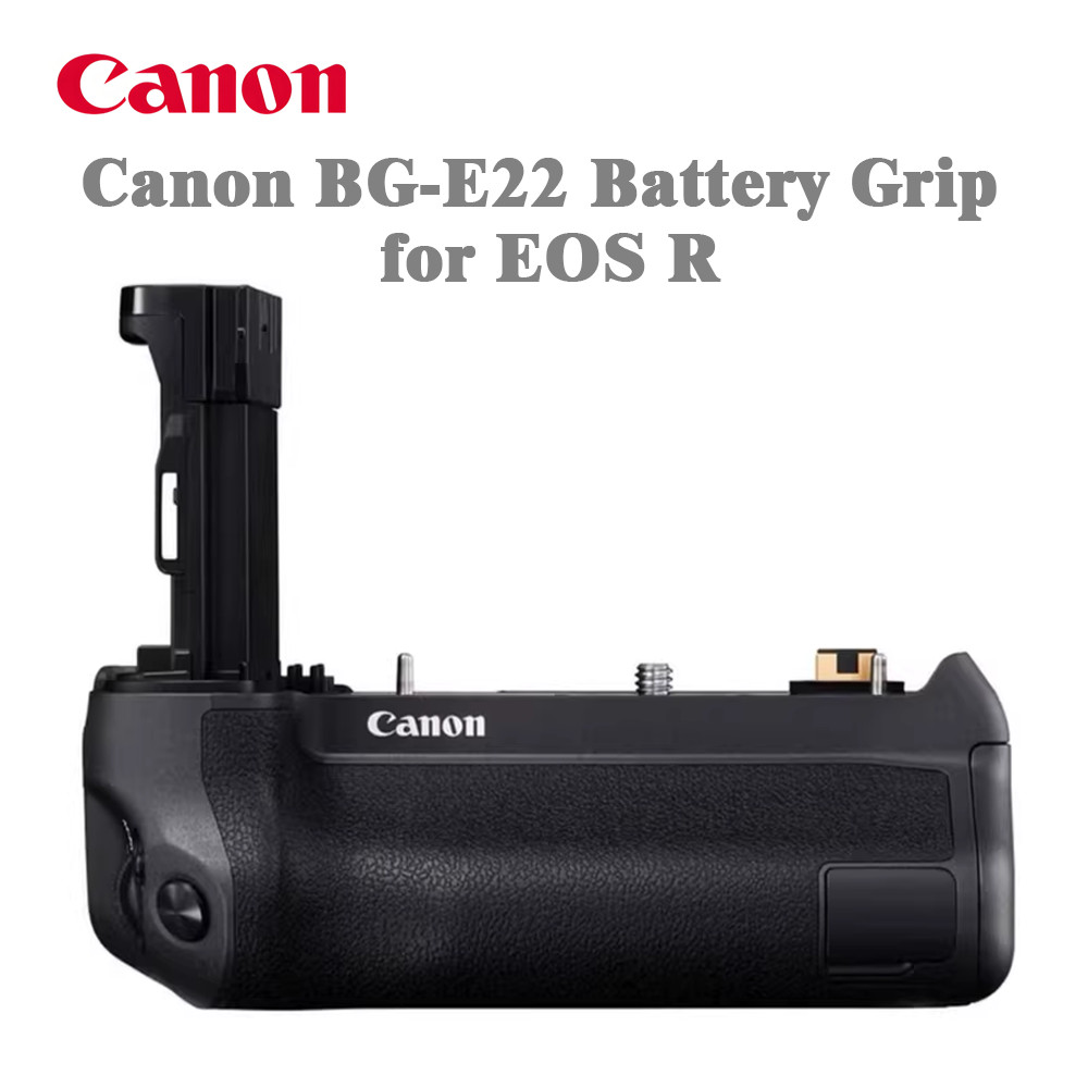 Canon BG-E22 Battery Grip for EOS R – Vertical Grip, LP-E6/AA, Type-C Charging