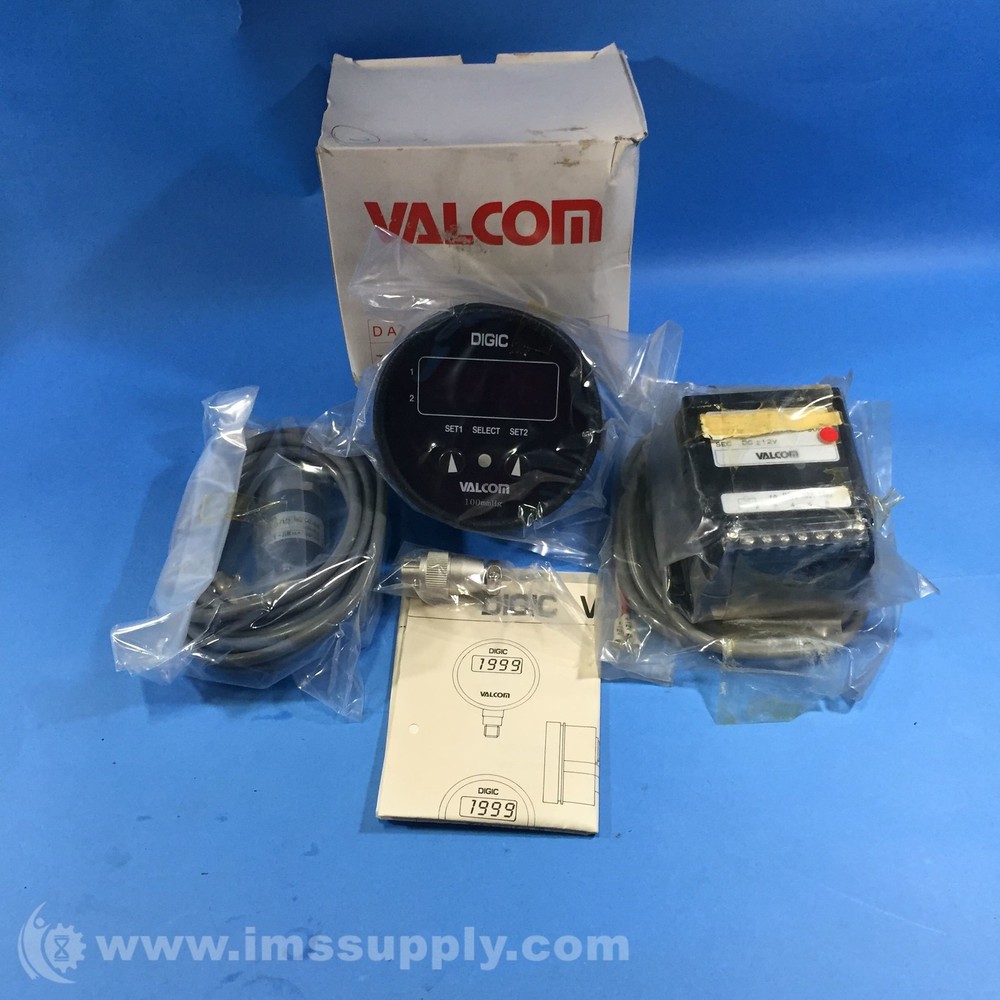 Valcom VPC-P-100MMHG-2VAM(HL)-2 Digic Digital Indicator FNOB