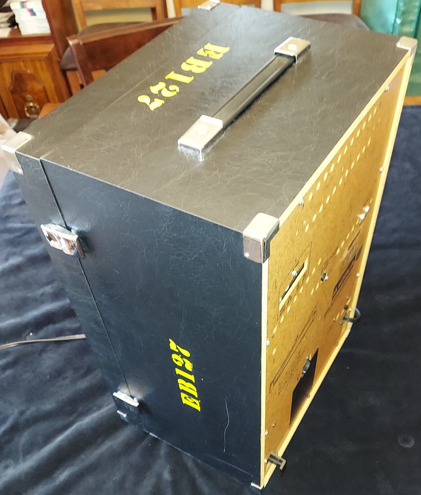 Sharp HK-25S Portable Cassette Sound System With Slide/Sync Playback