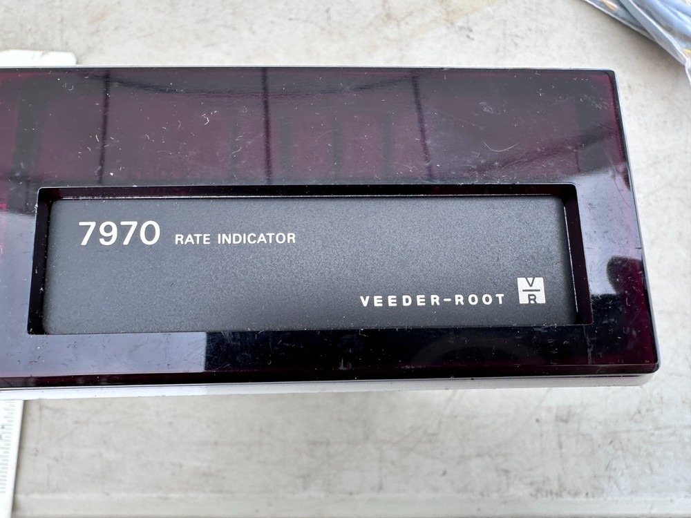 VEEDER-ROOT 7970 Rate Indicator