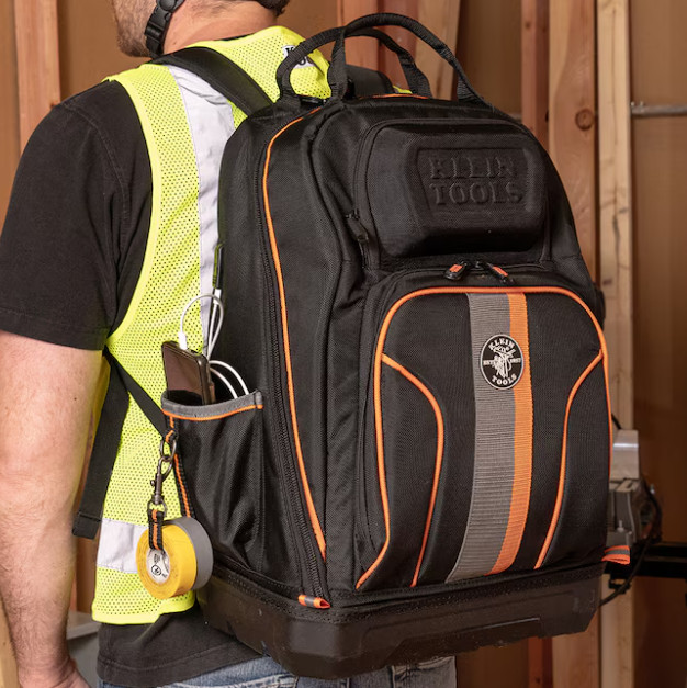 Klein Tools Tradesman Pro XL Tool Bag Backpack, 40 Pockets
