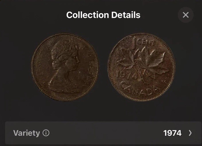 1974 Canada 1 Cent: CIRCULATED