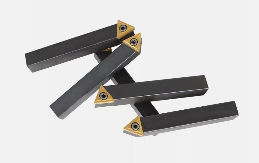 20 pc 1/2" Lathe Indexable Carbide Insert + Turning Tooling Bit Holder Set