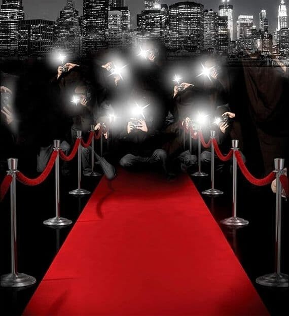 Red Carpet Hallway Runner Rug