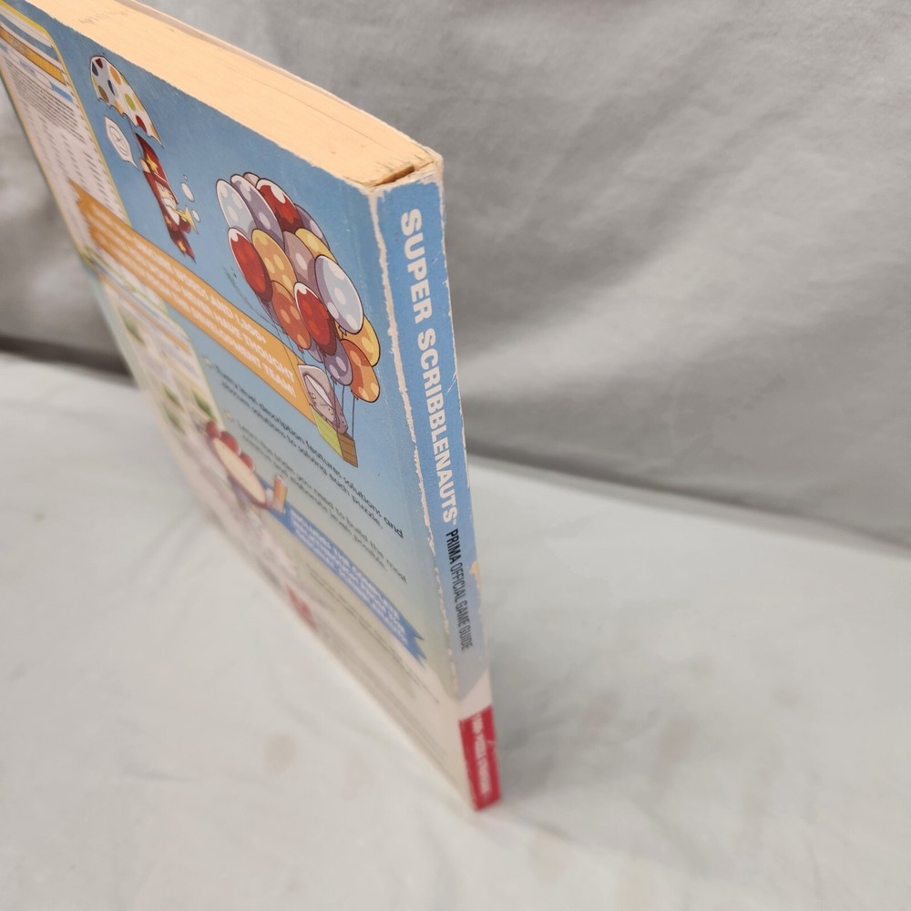 Super Scribblenauts Prima Official Game Strategy Guide Pre-Owned