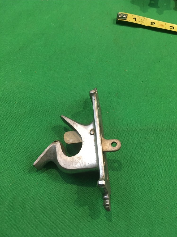 VINTAGE ICE BOX HANDLE WITH LATCH & HINGES HARDWARE